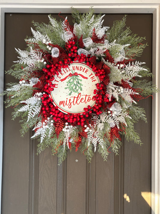 Mistletoe Wreath